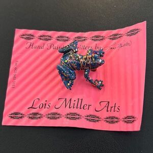 Artist Frog Brooch